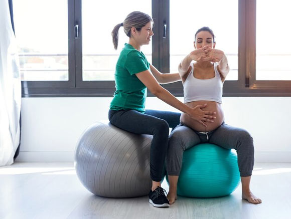 ورزش در بارداری در سه ماهه سوم
